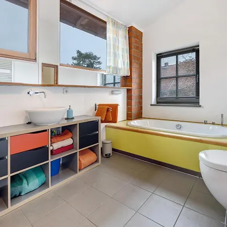 شقة Atelierwohnung Hof Kranichmoor *